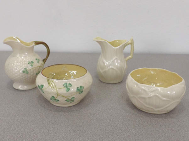 lot 28 image: Antique Belleek No.0857 China Set
