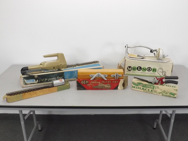 lot 48 image: Lot of Vintage Garden etc. Tools in Original Boxes