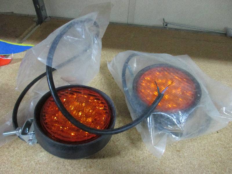 Amber LED lights