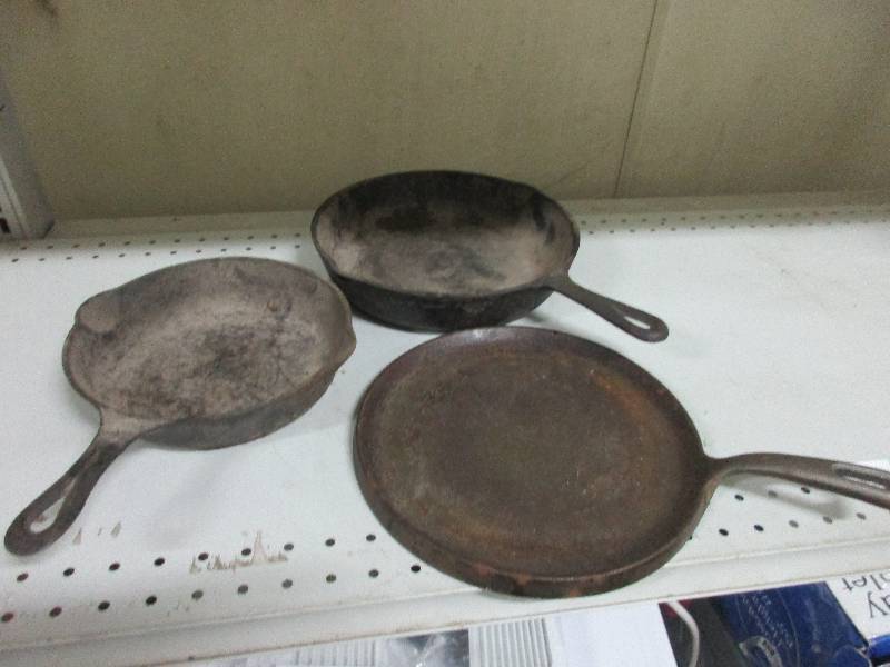 Cast Iron pans and griddles