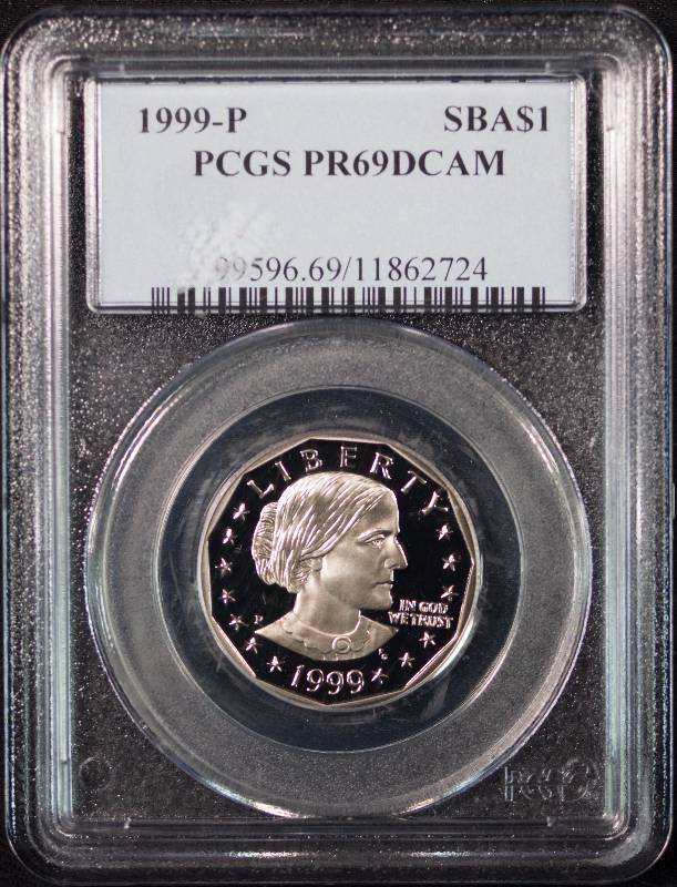 1999-P Proof Susan B. Anthony Dollar PR69DCAM