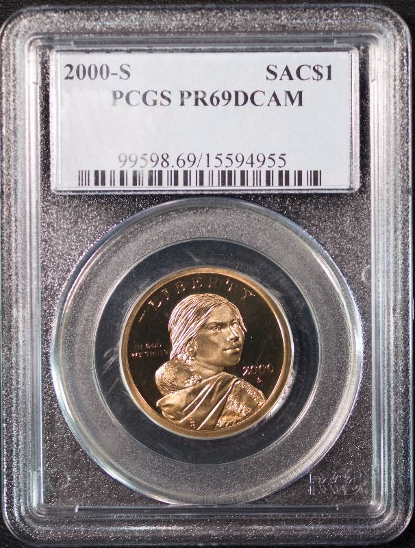 2000-S Proof Sacagewea Dollar PR69DCAM