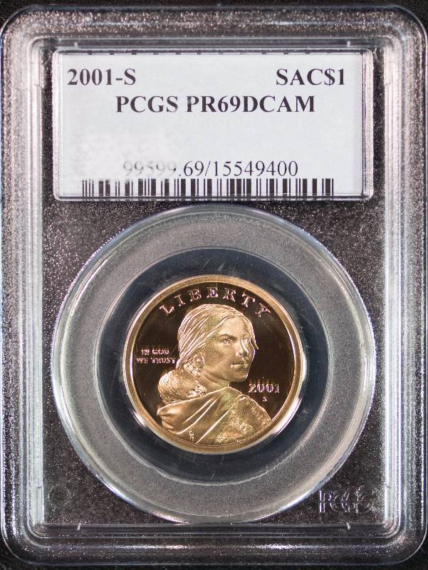 2001-S Sacagewea Dollar PR69DCAM