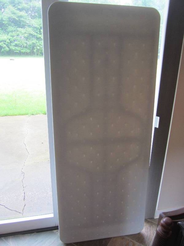 6 foot poly folding table...