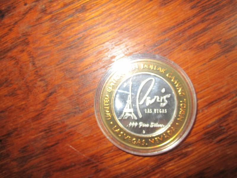 Commemorative Las Vegas token...