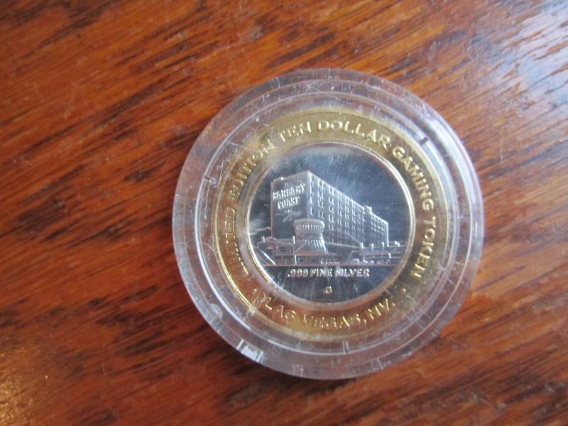 Commemorative Las Vegas token...