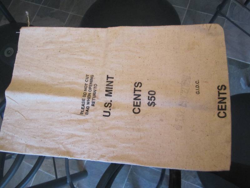 US Mint coin bag...