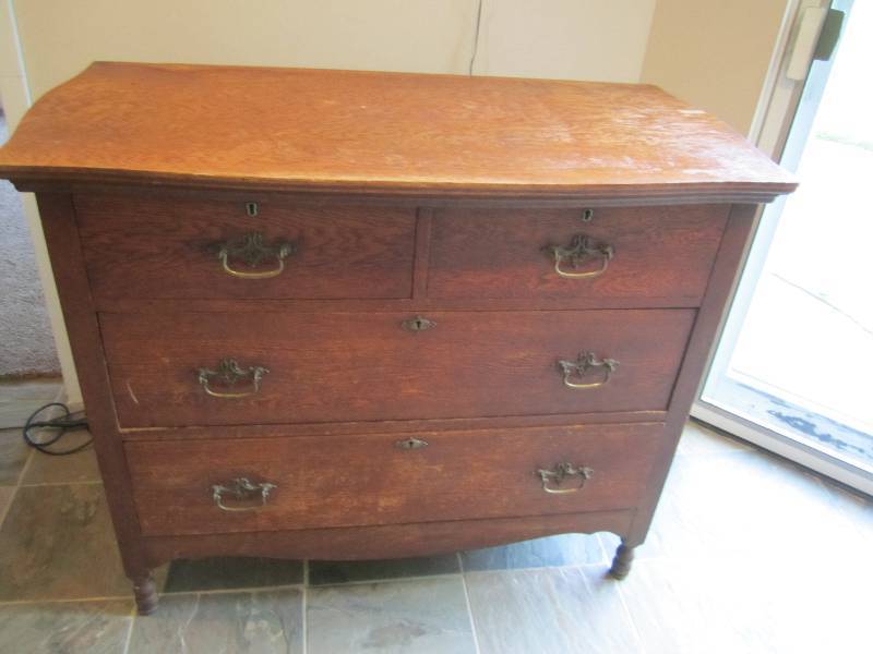 Antique dresser, 42 x 21 top, 34 ...