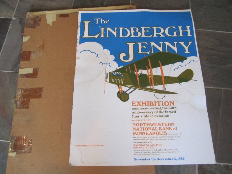 Lindbergh commemorative poster, 22 ...