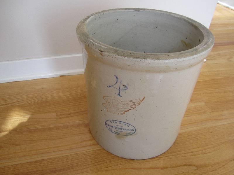 Redwing crock 12 tall...