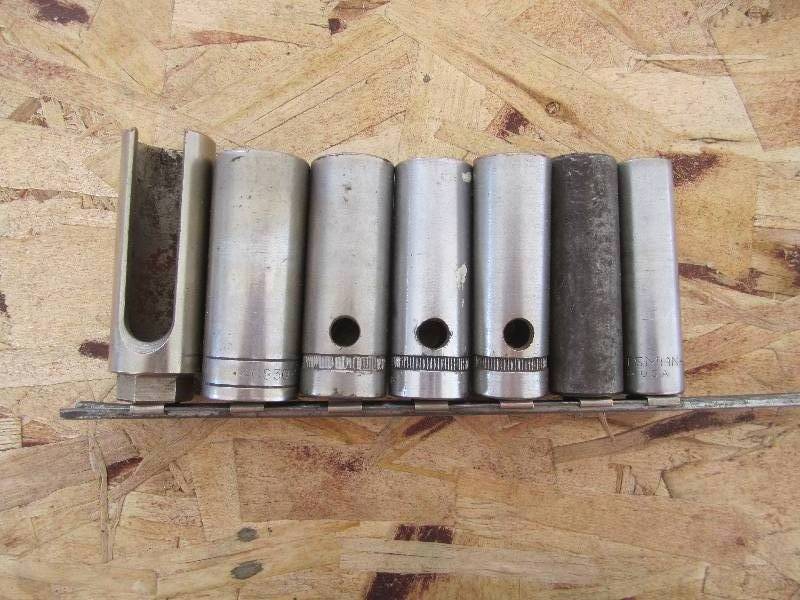 Rail of specialty deep sockets...