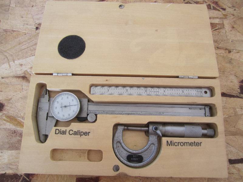 All Trade dial caliper and micromet...