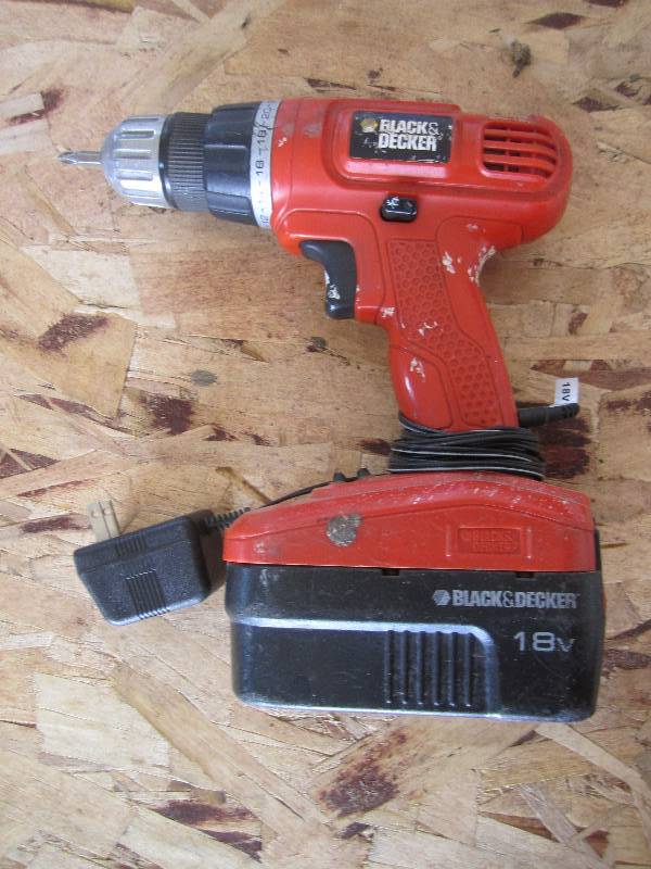 Black n Decker cordless drill...