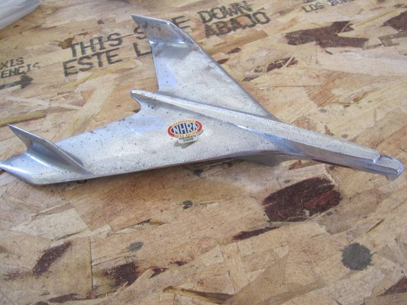 Racing pin and wings...