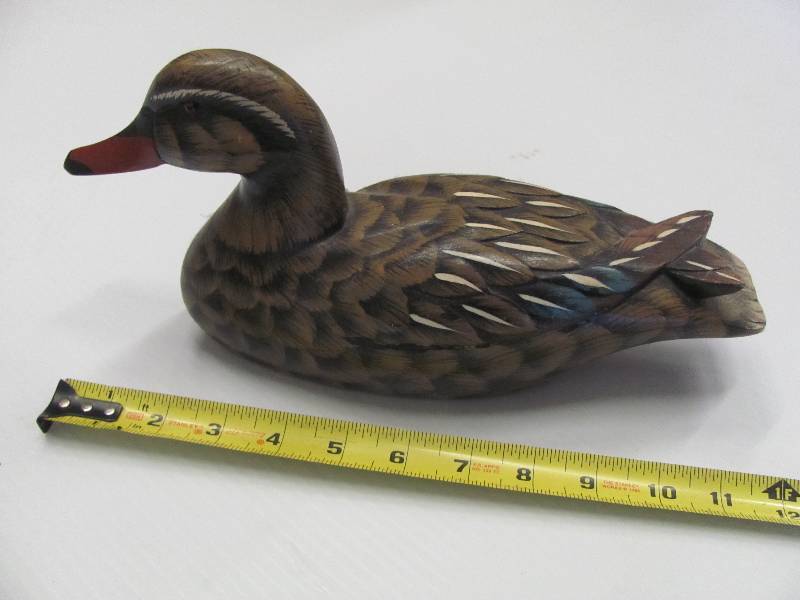 Carved Wooden Waterfowl