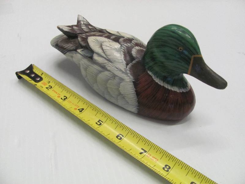 Carved Wooden Waterfowl