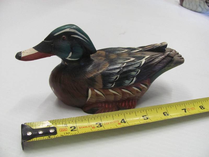 Carved Wooden Waterfowl