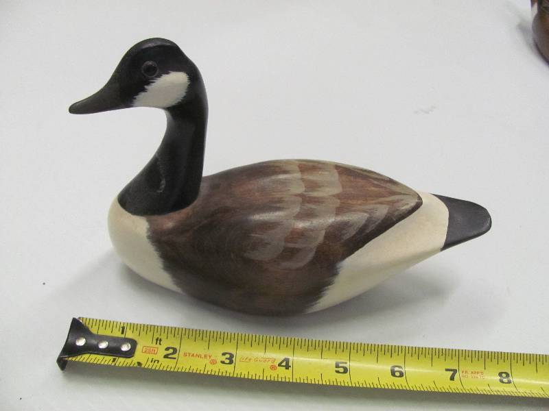 Carved Wooden Waterfowl