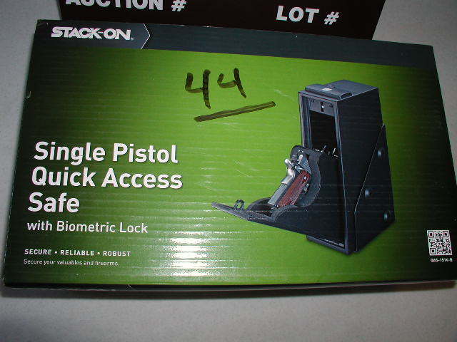 Single Pistol Quick Access Safe with Biometric Lock