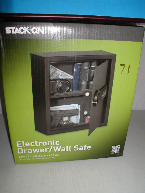 Electronic Personal Drawer or Wall Safe