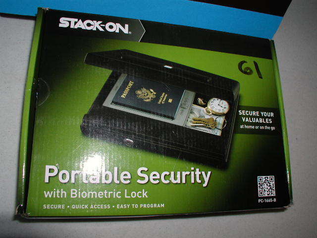 Portable Security With Biometric Lock