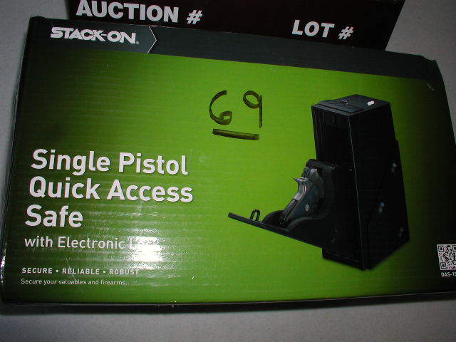 Single Pistol Quick Access Safe with Electronic Lock