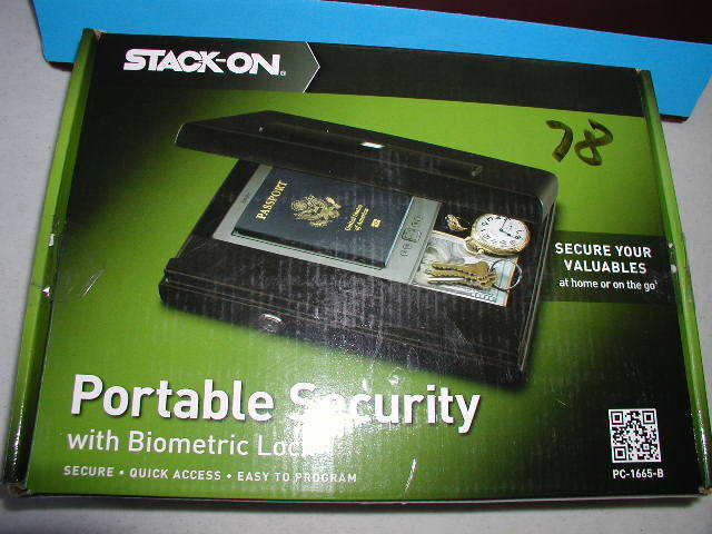 Portable Security with Biometric Lock