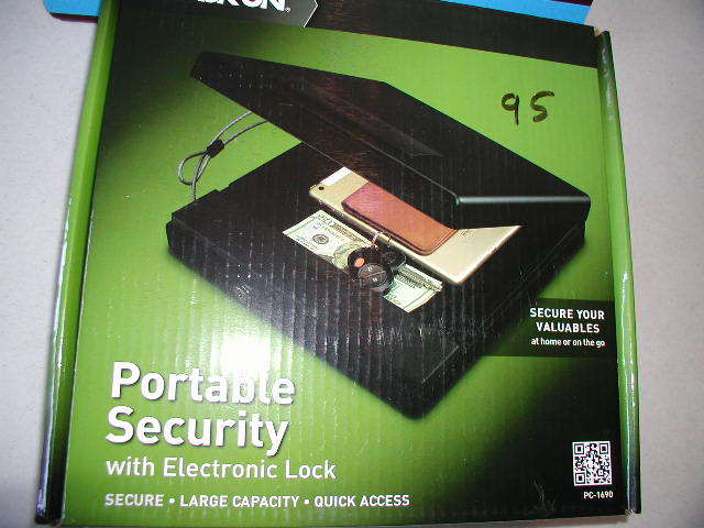 Portable Security Case with Electronic Lock