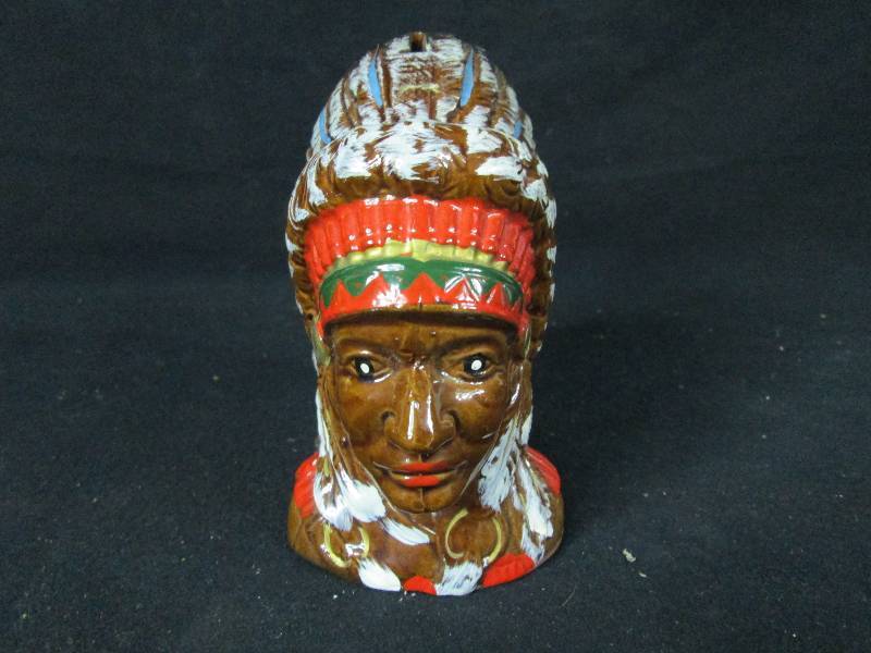 lot 146 image: Indian Head  Coin Bank