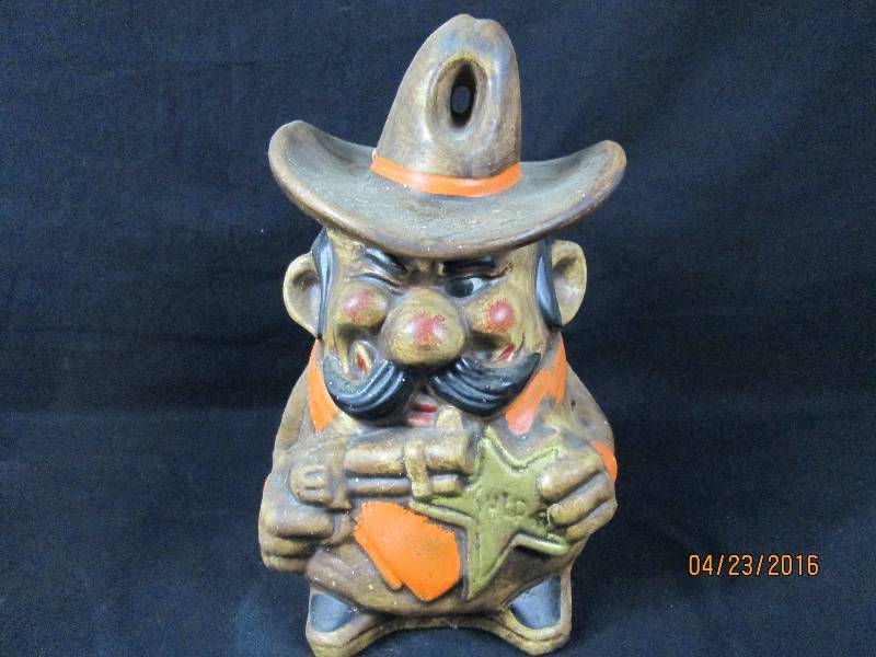 lot 102 image: Cowboy  Sheriff Cookie Jar