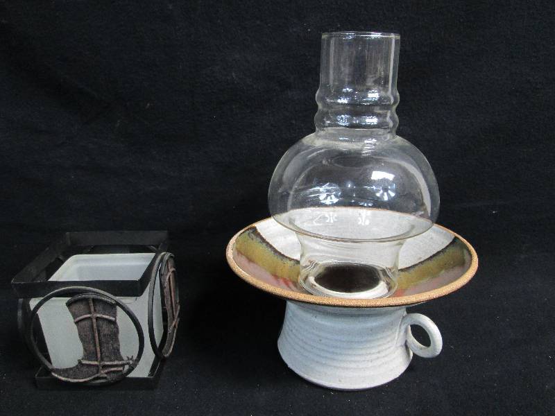 lot 206 image: Candle Holders