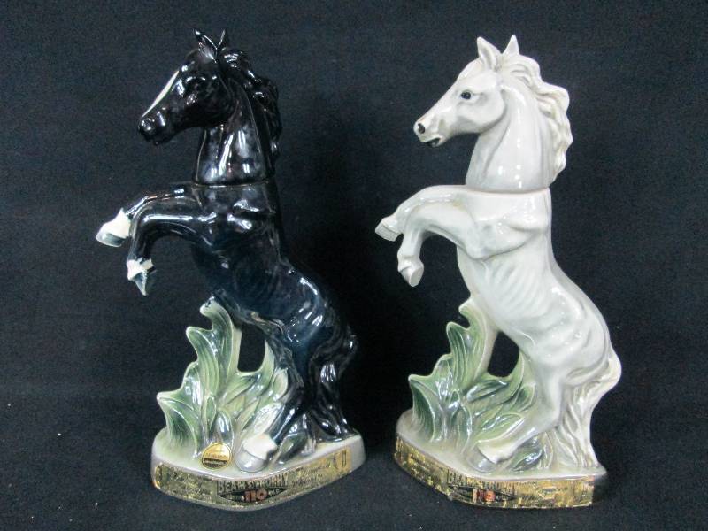lot 255 image: Horse Decanters