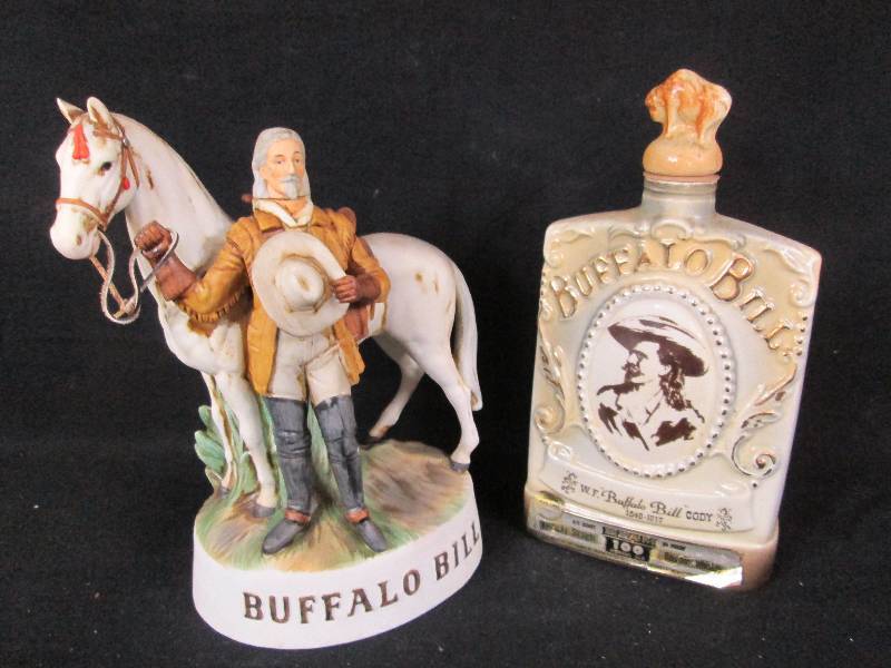 lot 259 image: Buffalo Bill Decanters