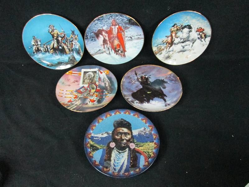 lot 296 image: The Fierce and the Free Plates