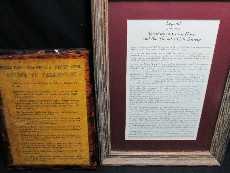 lot 319 image: Legend of the Map & Stage Coach Rules