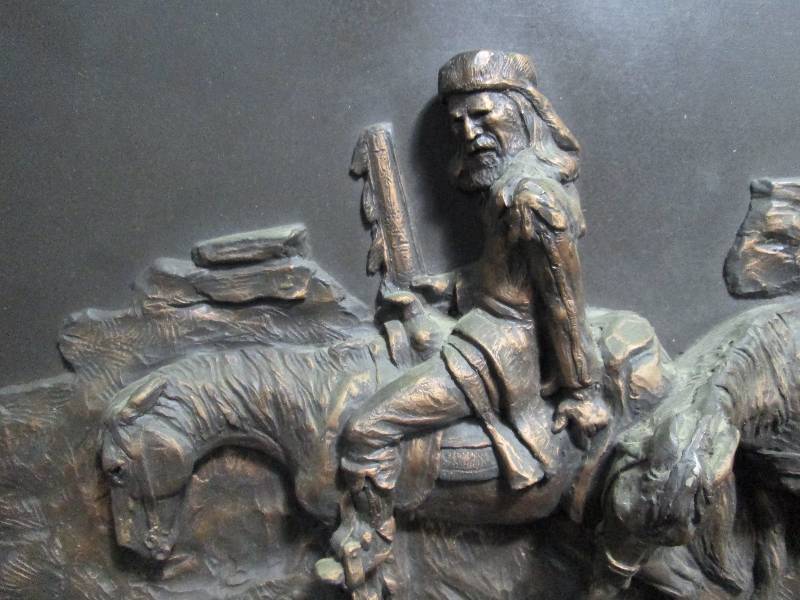 lot 320 image: High Relief Gold Miner Picture