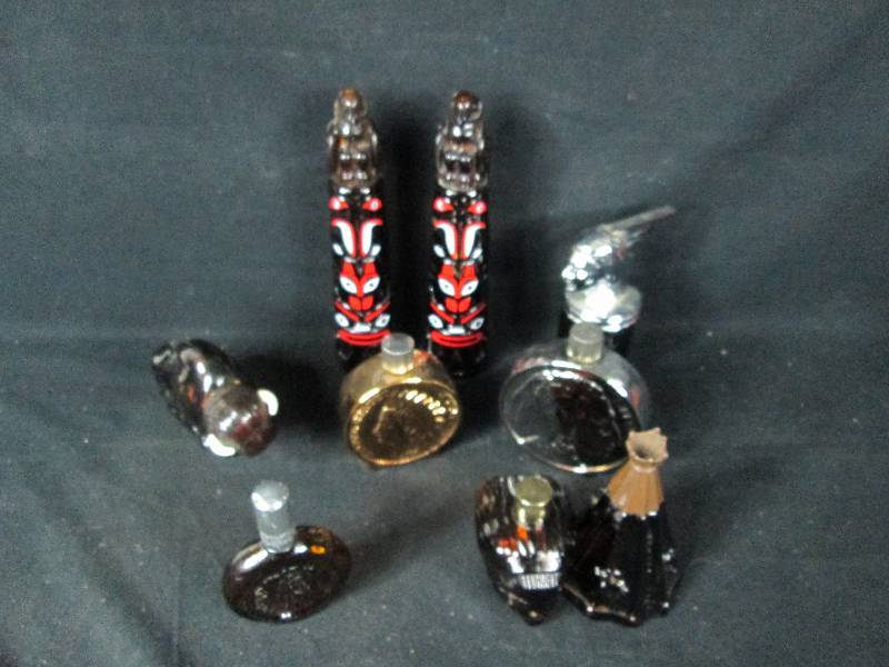 lot 348 image: 9 Indian Avon Bottles