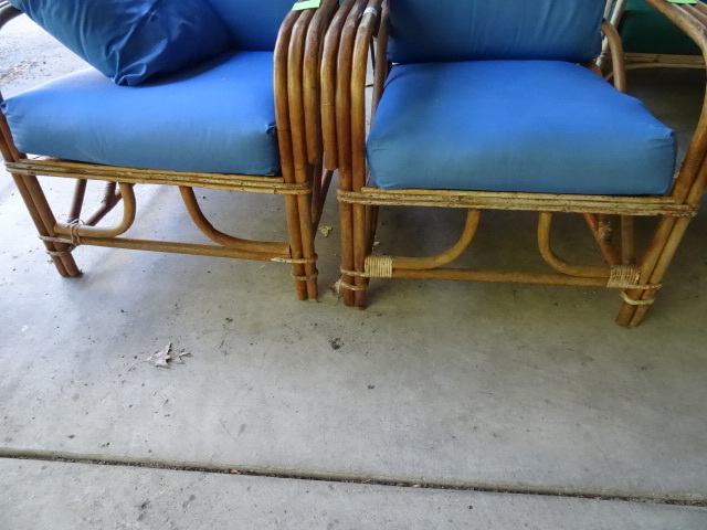 Bamboo chairs