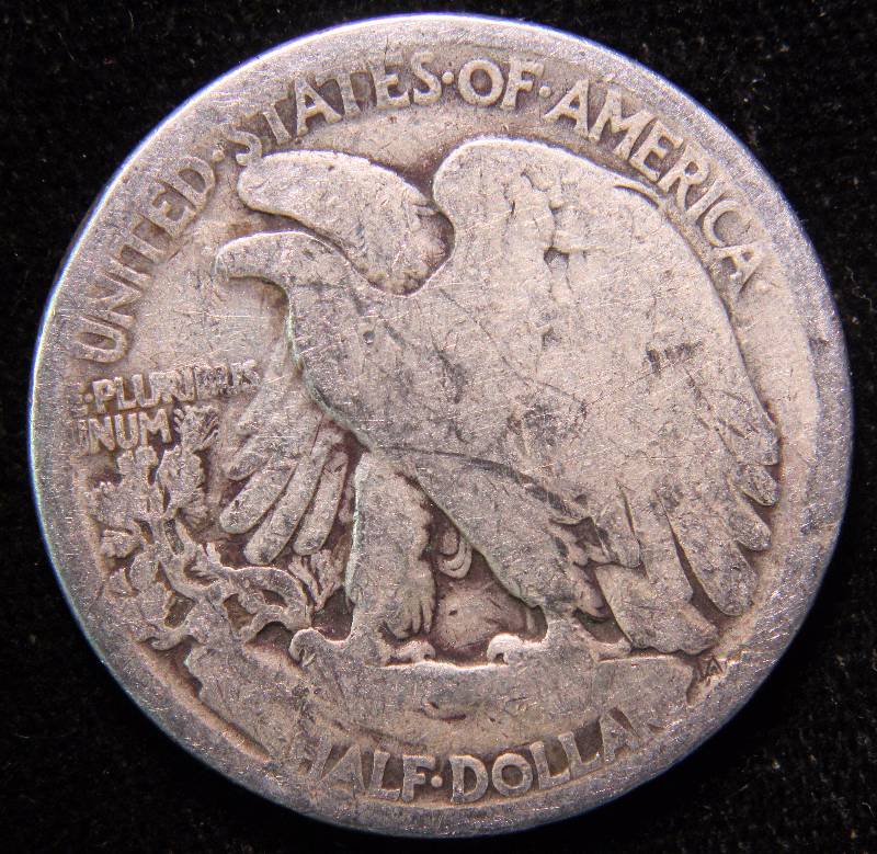 1917 WALKING LIBERTY SILVER HALF DOLLAR