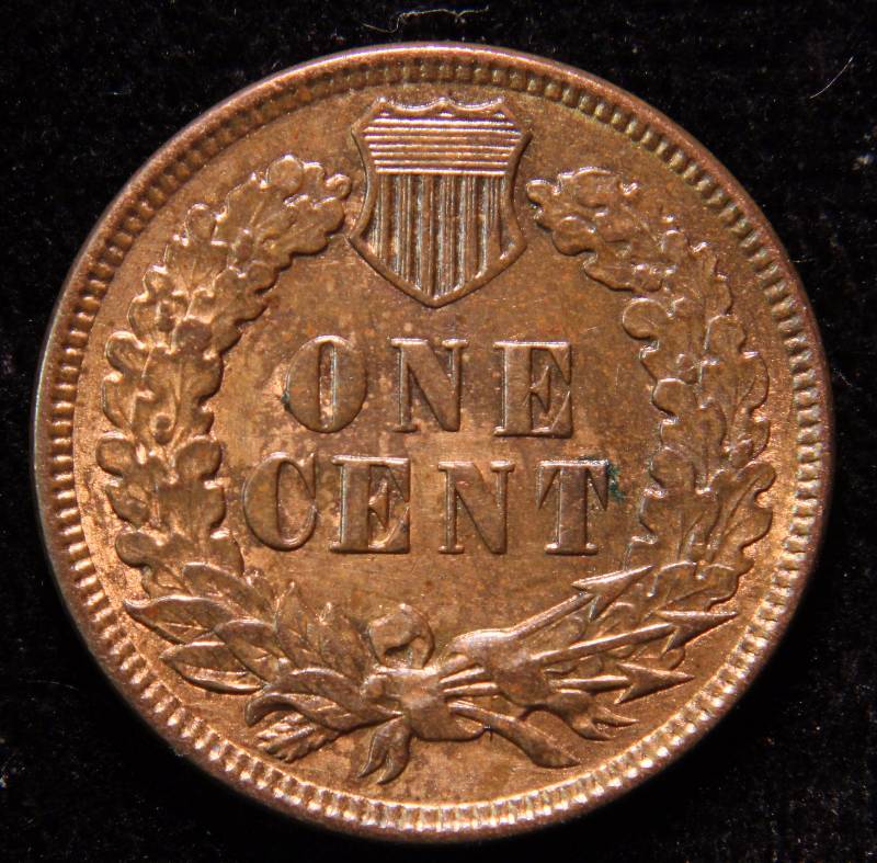 1907 INDIAN HEAD CENT AU