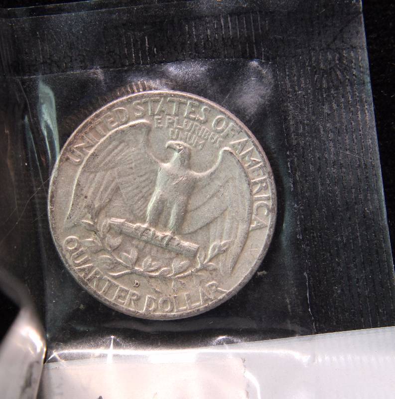 1958-D WASHINGTON SILVER QUARTER SEALED