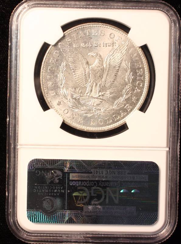 1904-O MORGAN SILVER DOLLAR MS63 NGC CERTIFIED