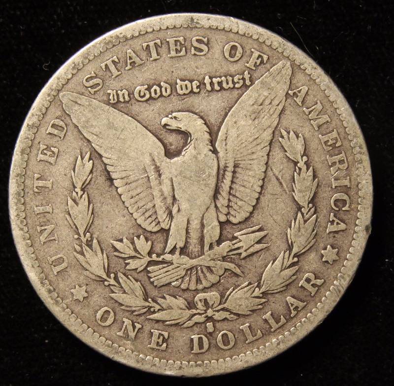 1879-S MORGAN SILVER DOLLAR