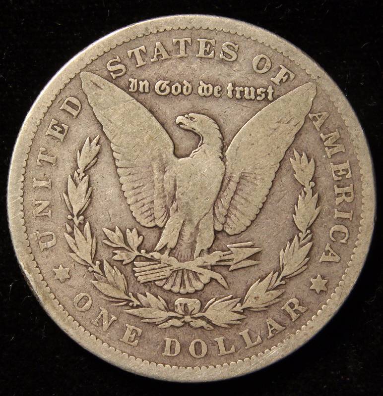 1884 MORGAN SILVER DOLLAR