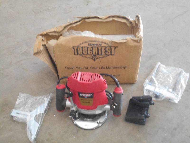 lot 60 image: New Toughest 12 Plunge Router Set...