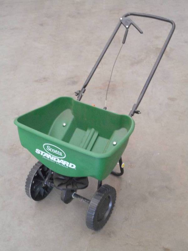 lot 97 image: Scotts Standard Fertilizer Spreader...