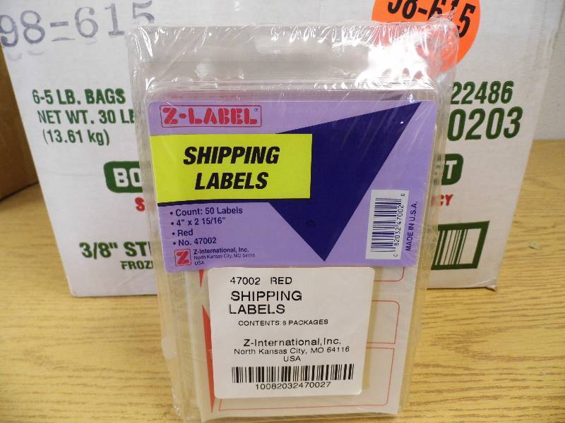 Case Shipping Labels