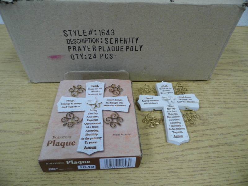 Serenity Prayer Cross