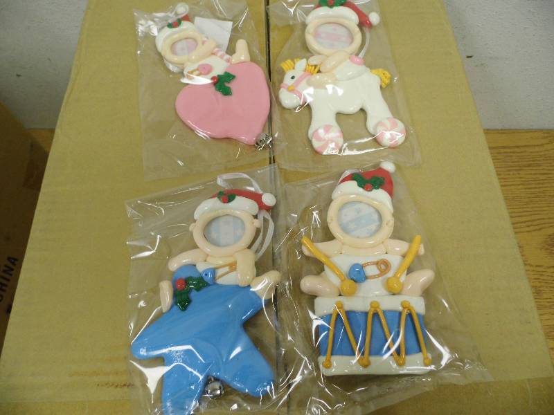 Baby Face Frame Ornaments