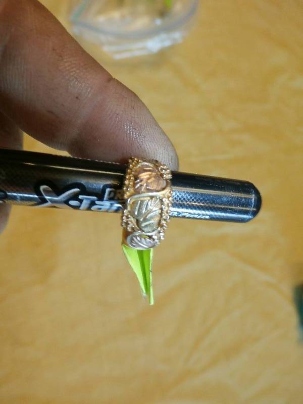 Ladies Black Hills gold ring (small size)
